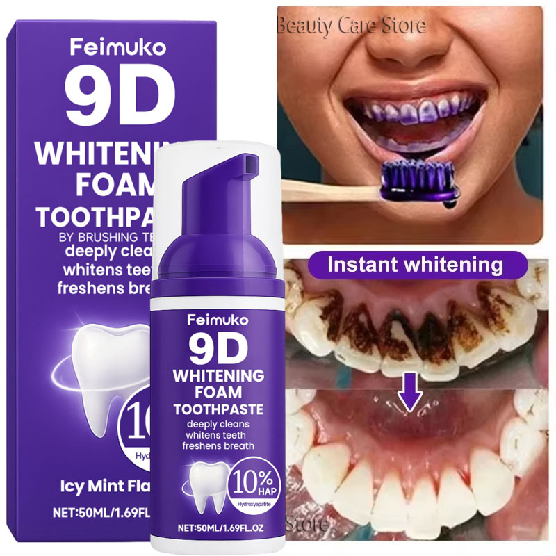 Teeth Whitening Naturally - Pasta Gigi Pemutih Gigi Ungu 9D