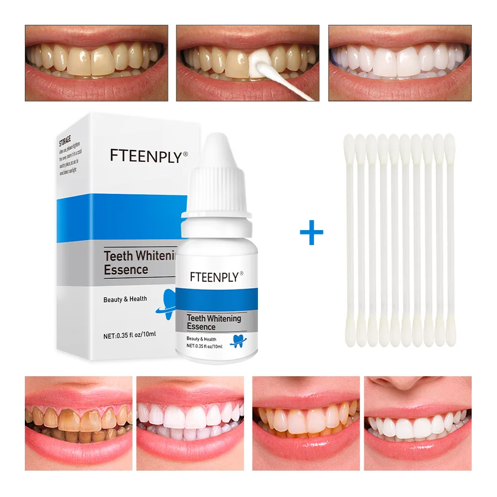 Teeth Whitening Natural - FTEENPLY Bubuk Esensi Pemutih Gigi Serum