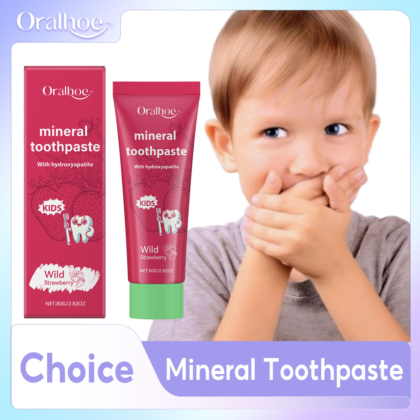 Teeth Whitening Naturally - Pasta Gigi Oralhoe Kids Pemutih Gigi,