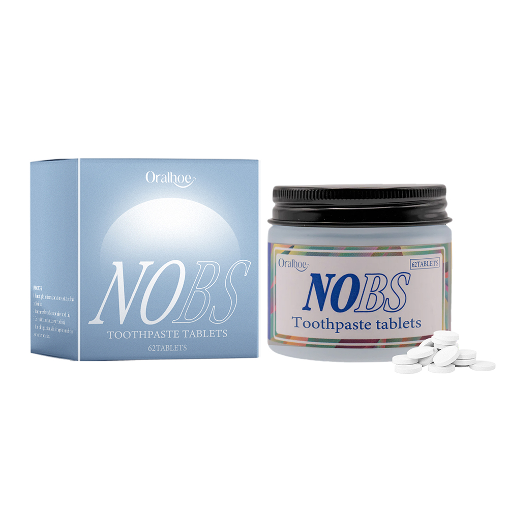 Teeth Whitening Oil Pulling - Tablet pasta gigi NOBS-Nano Hydroxyapatite, bebas