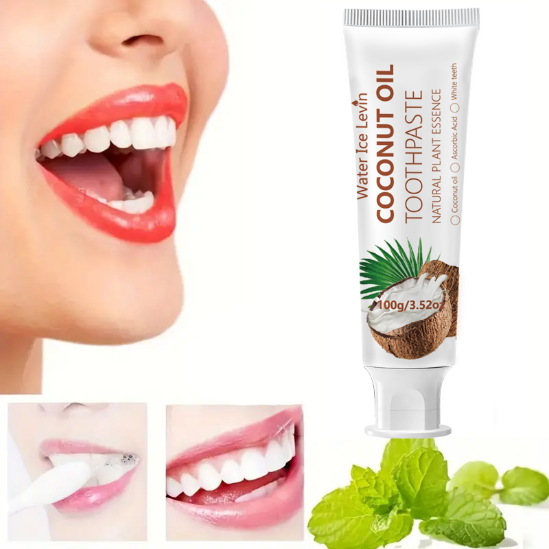 Teeth Whitening Natural - Pasta Gigi Minyak Kelapa 100g Esensi