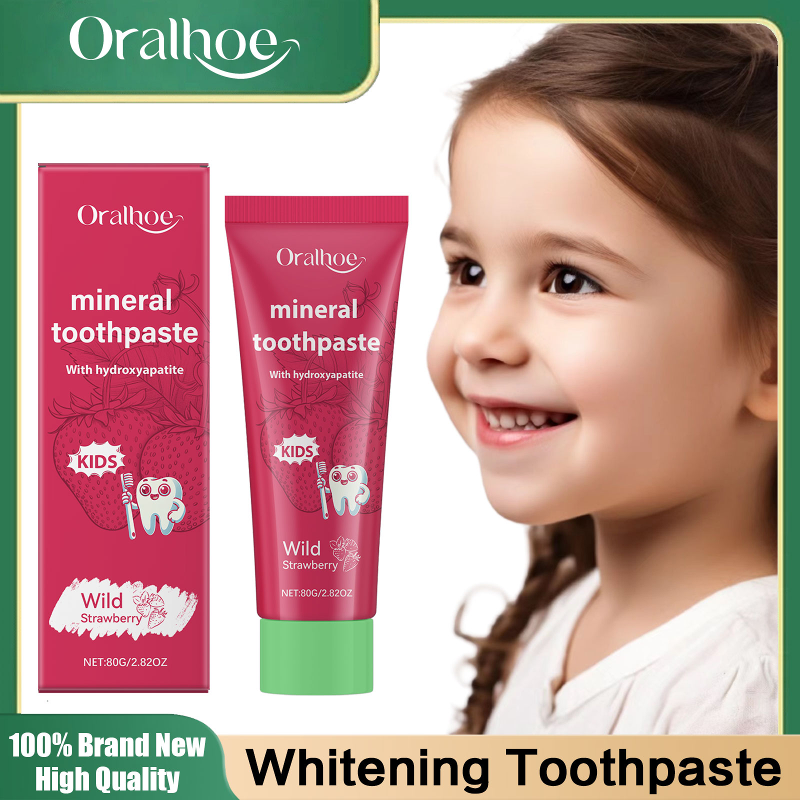 Teeth Whitening Natural - Pasta Gigi Anti Rongga untuk Anak-anak