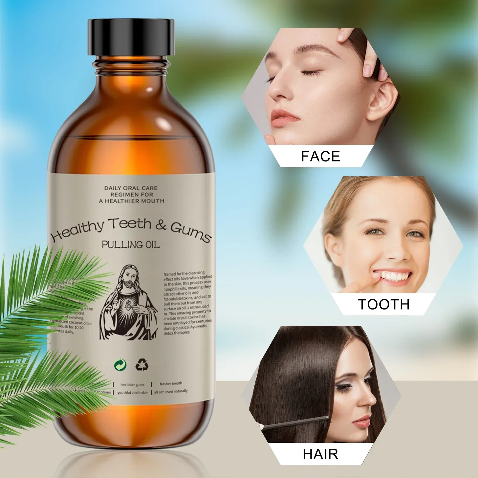 Minyak Kelapa untuk Mulut - Na - Coconut Oil Pull ulasan dan harga