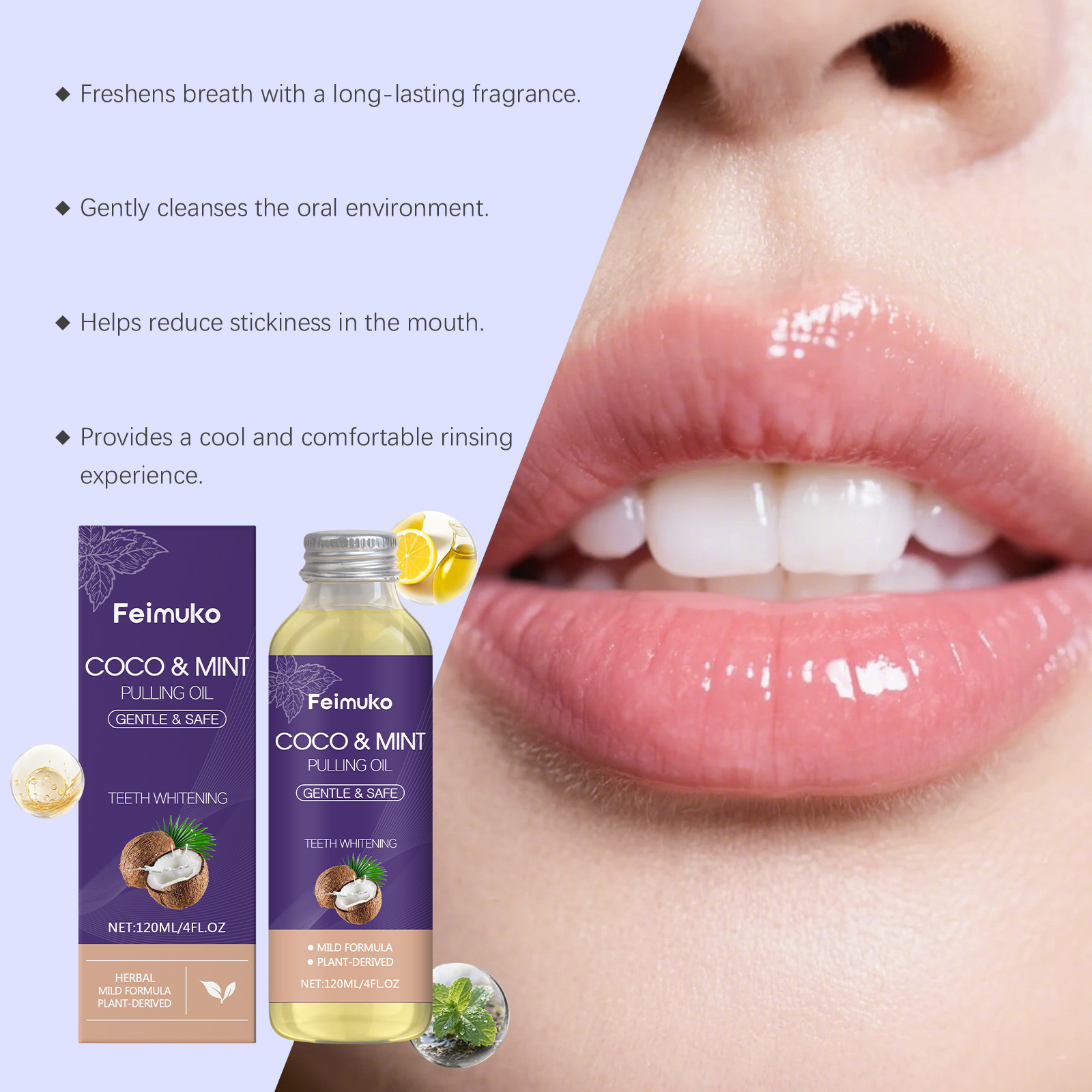 Obat Kumur Minyak Kelapa Peppe - Coconut Oil Pull ulasan dan harga