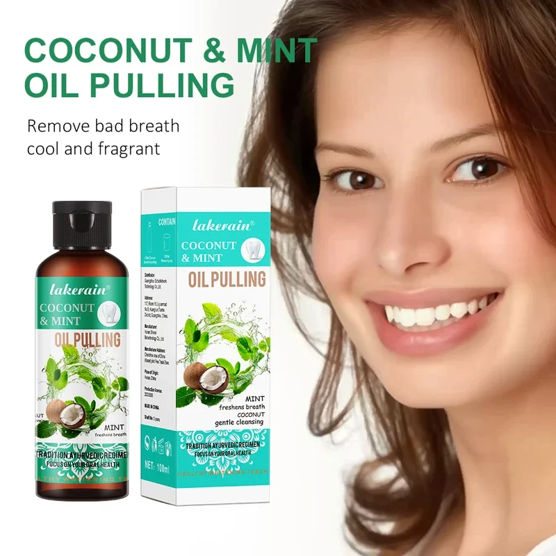 60/100/200/250ml Minyak Kelapa - Teeth Whitening Oil Pulling ulasan dan harga
