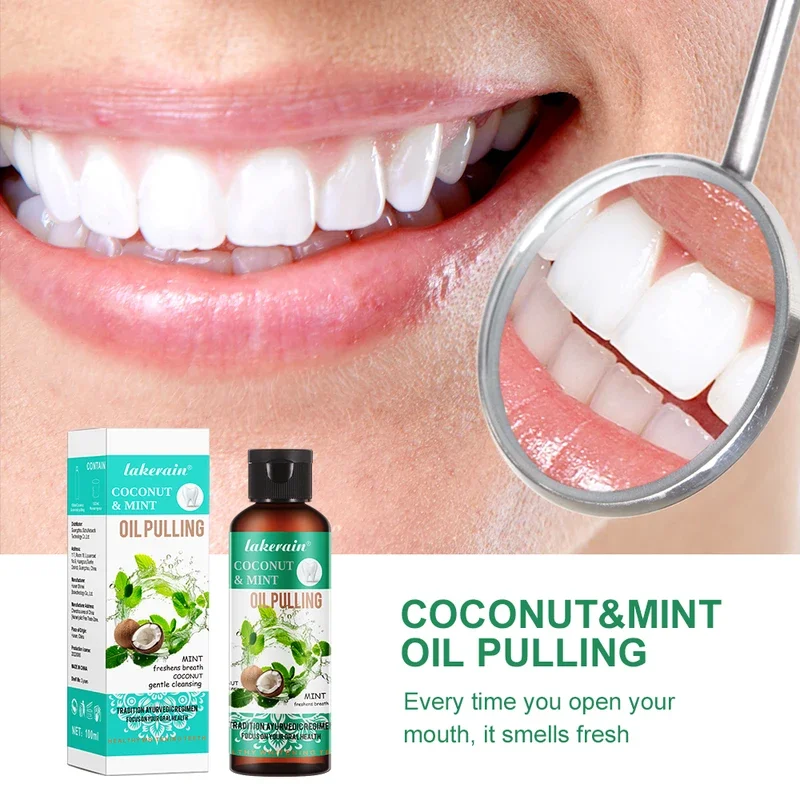 60/100/200/250ml Minyak Kelapa - Teeth Whitening Oil Pulling ulasan dan harga