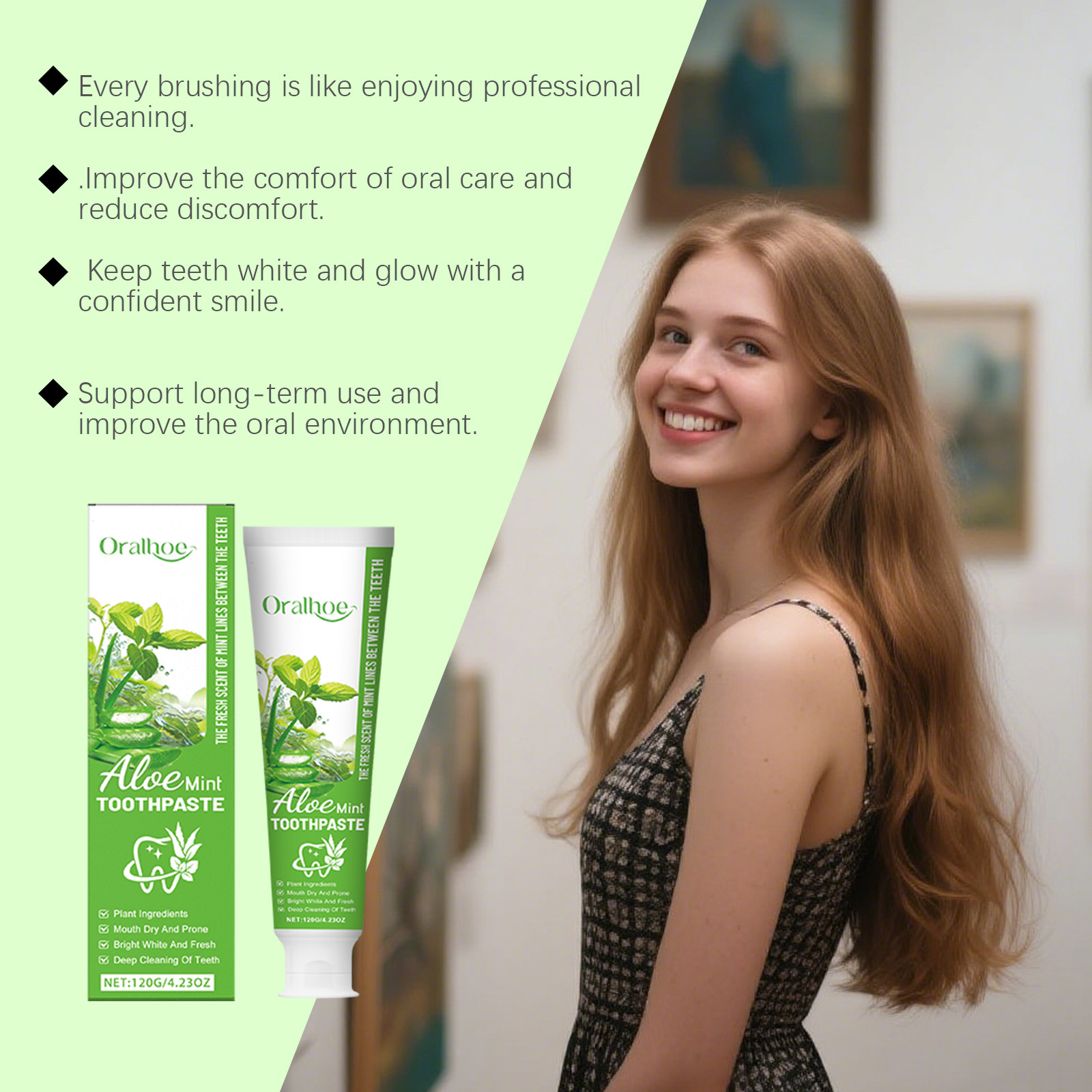 Pasta Gigi Pemutih Lidah Buaya - Teeth Whitening Naturally ulasan dan harga