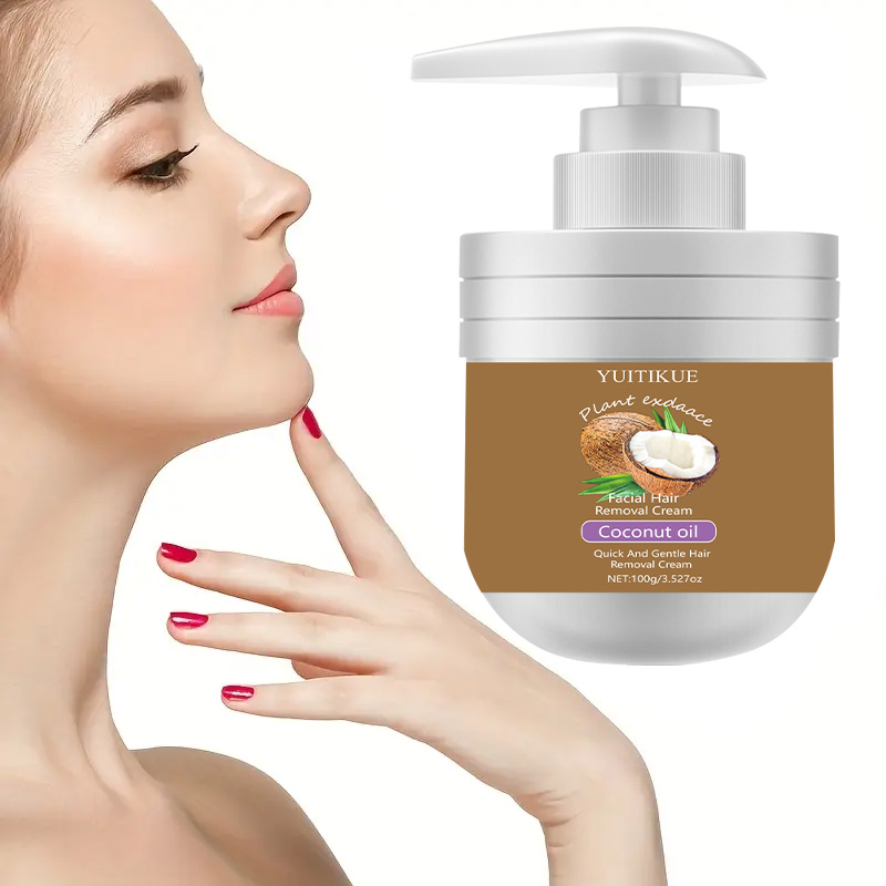 Krim Penghilang Bulu Wajah 100 - Coconut Oil Pull ulasan dan harga