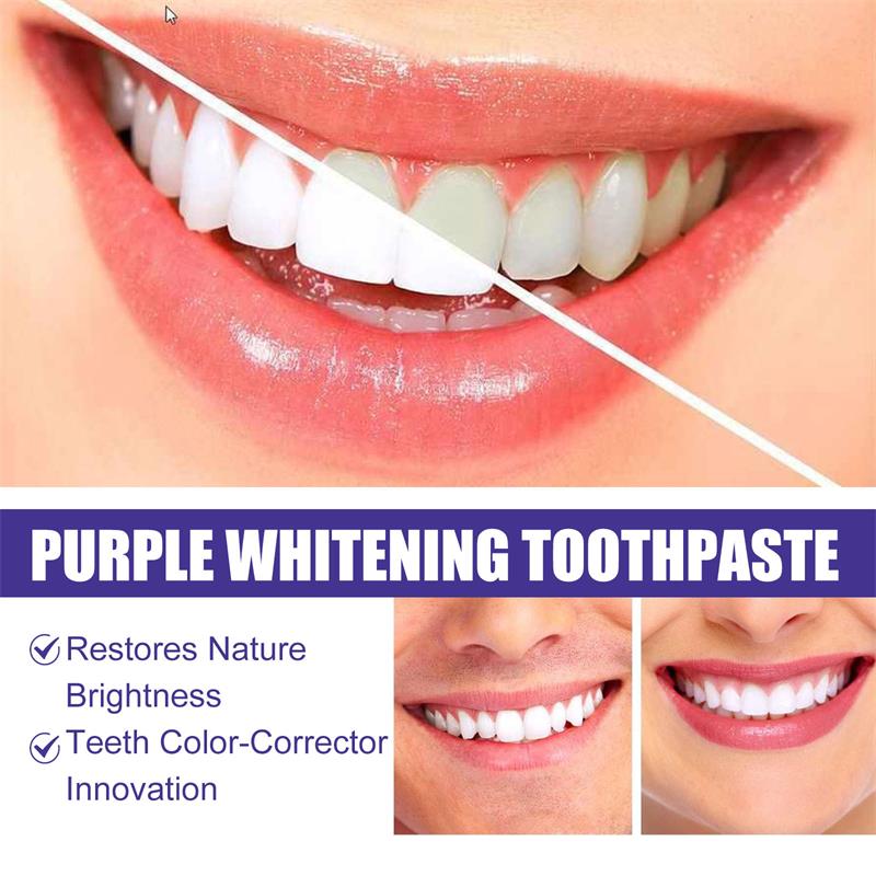 Pasta Gigi Pemutih Gigi Ungu 9 - Teeth Whitening Naturally ulasan dan harga