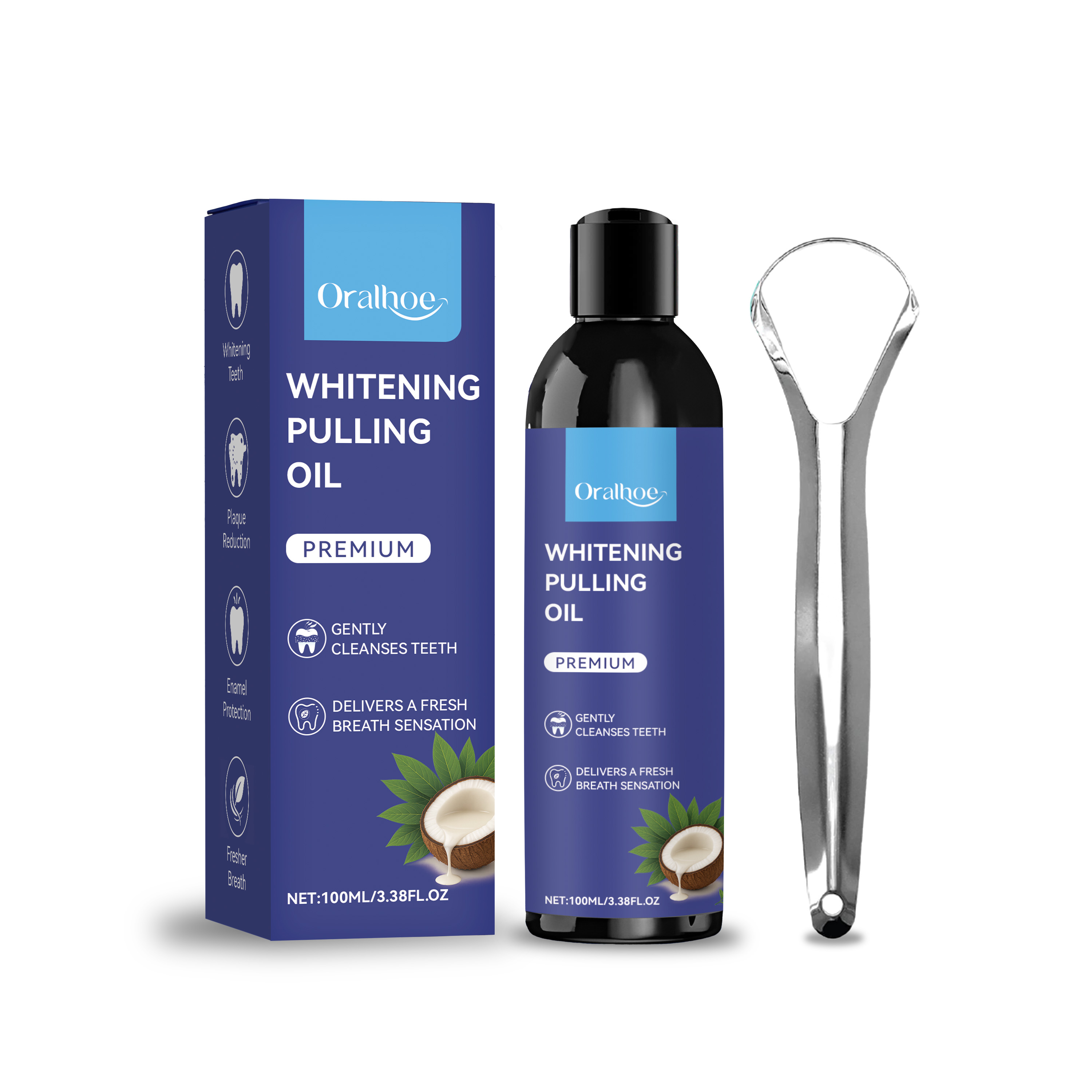 Minyak Kelapa untuk Membersihk - Teeth Whitening Oil Pulling ulasan dan harga