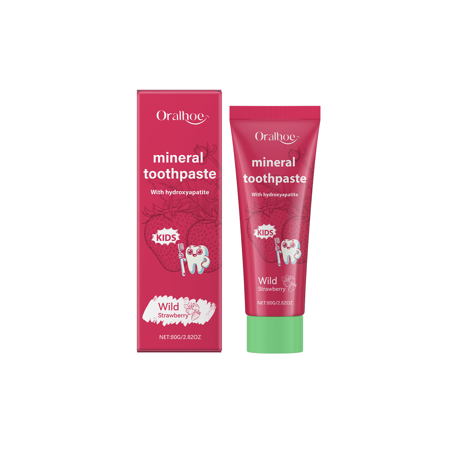 Pasta Gigi Oralhoe Kids Pemuti - Teeth Whitening Naturally ulasan dan harga