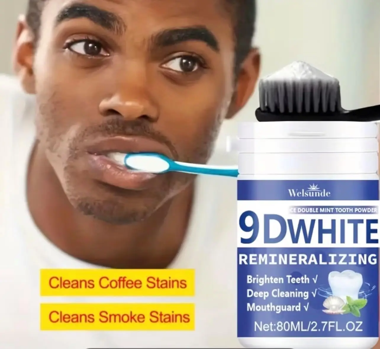 Bubuk Gigi Hidroksiapatit Remi - Teeth Whitening China ulasan dan harga