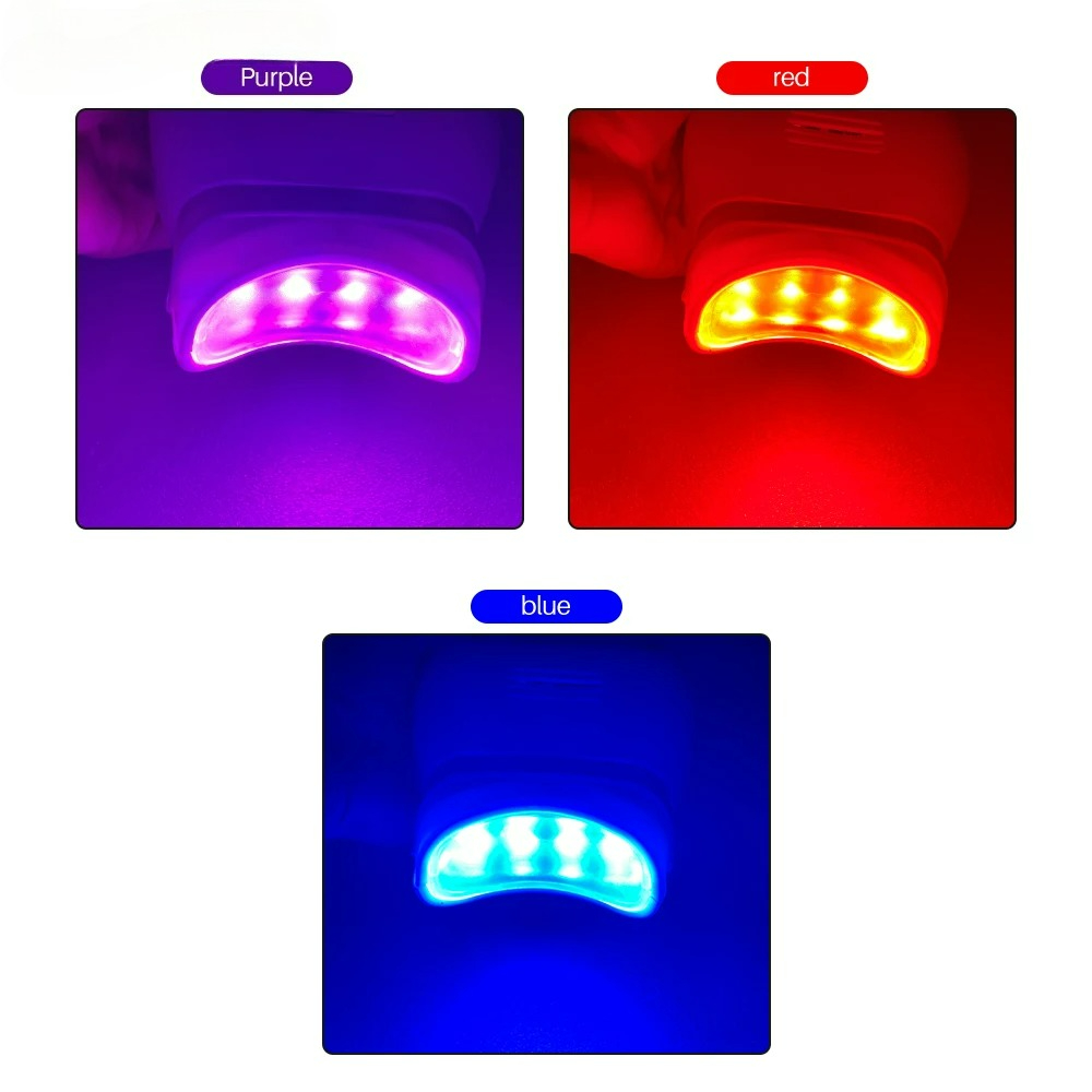 Lampu Pemutih Gigi LED 3 Warna - Teeth Whitening China ulasan dan harga