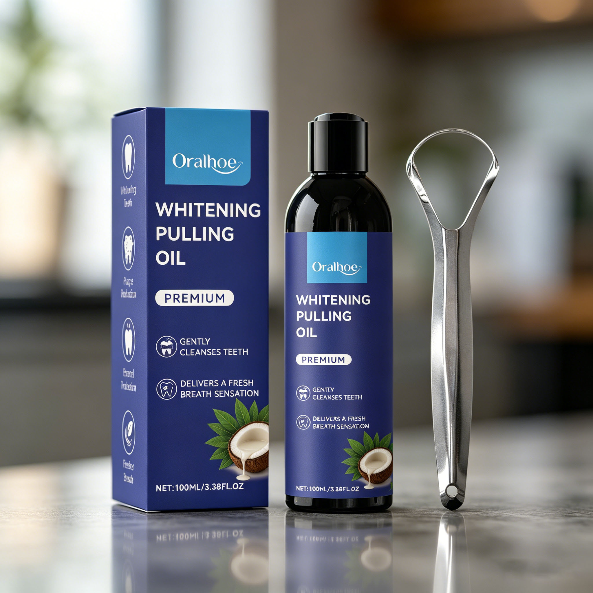 Minyak Kelapa Minty Oil Pullin - Coconut Oil Pull ulasan dan harga